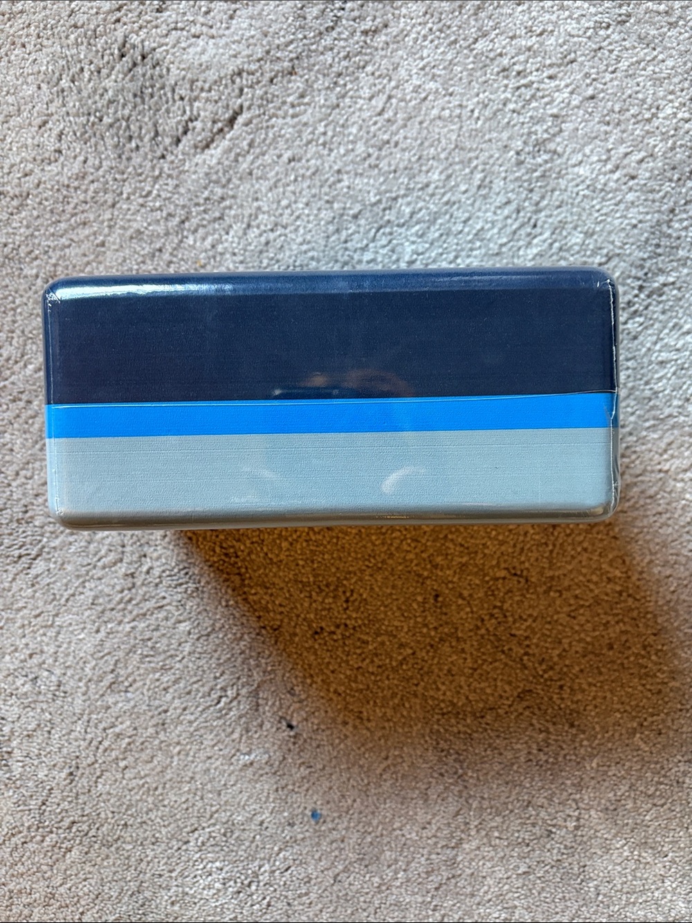Unisex Yoga Block - Blue/Gray Support Brick